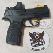 Sig Sauer P365X W/ Romeo-RS Red Dot